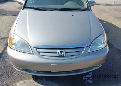 2002 Honda Civic Lx z USA, uszkodzony, nr VIN 1HGES16672L052293